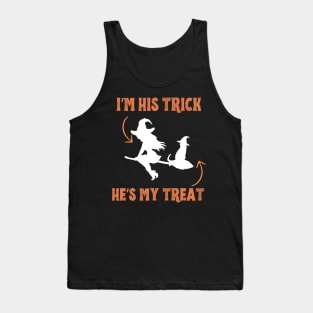 Funny Gifts for Halloween Witcher Cat Tank Top